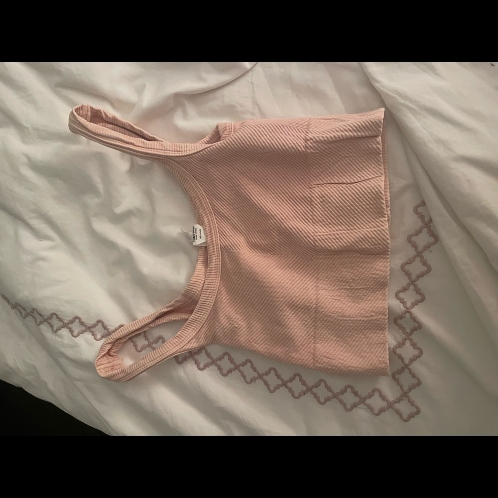 Pink crop top